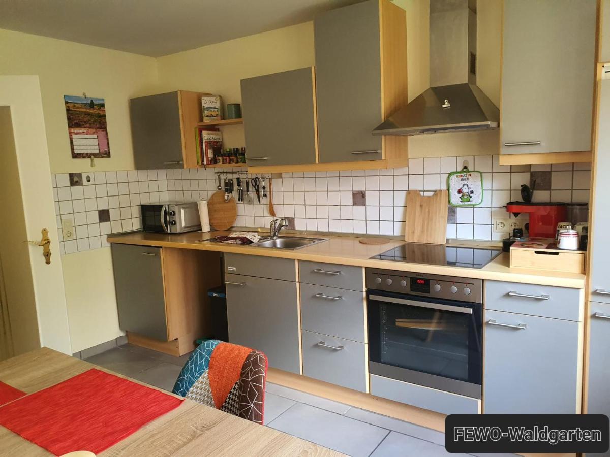 Ferienwohnung Waldgarten บัดมึนสเตอร์ไอเฟิล ภายนอก รูปภาพ