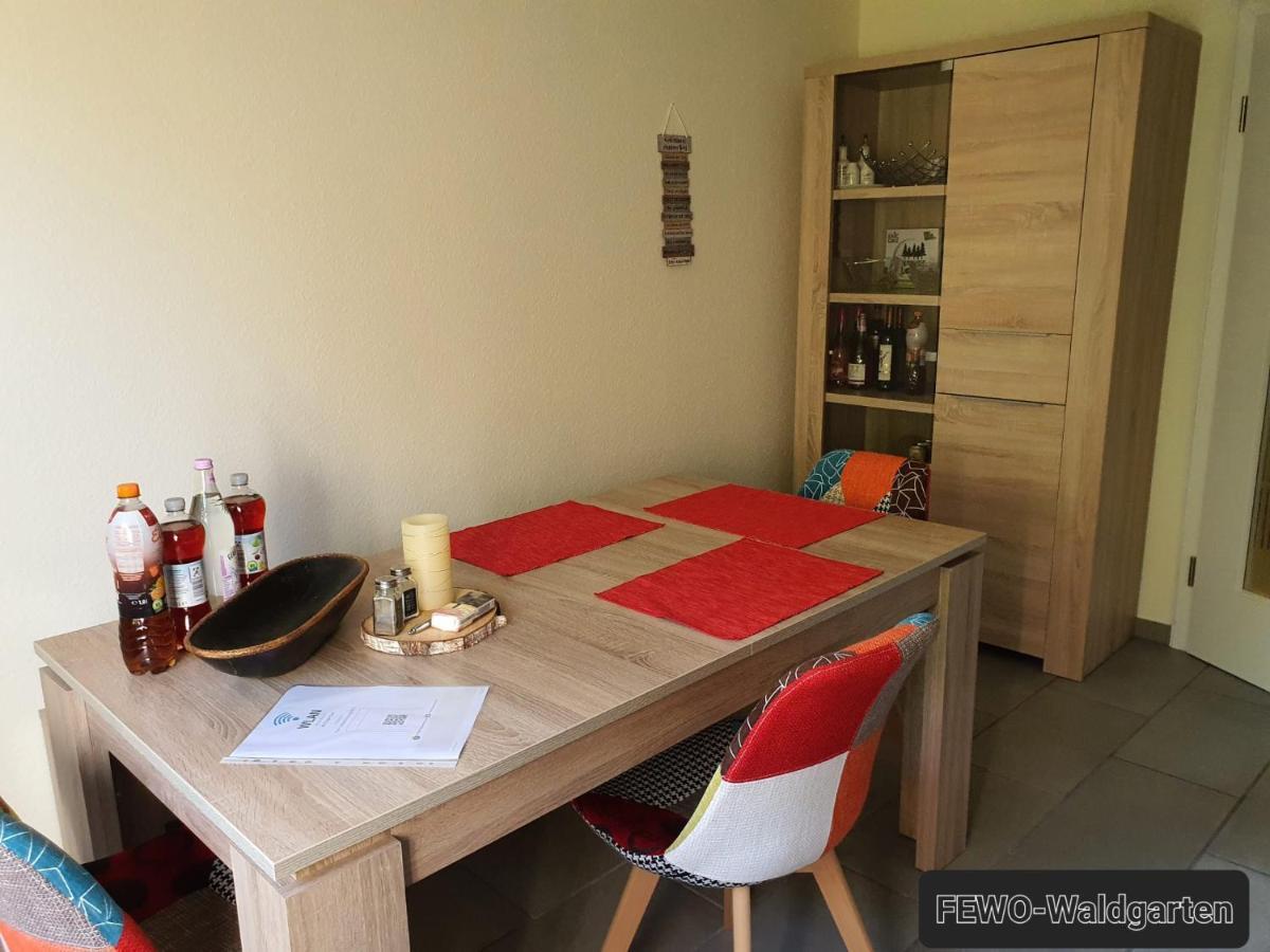 Ferienwohnung Waldgarten บัดมึนสเตอร์ไอเฟิล ภายนอก รูปภาพ